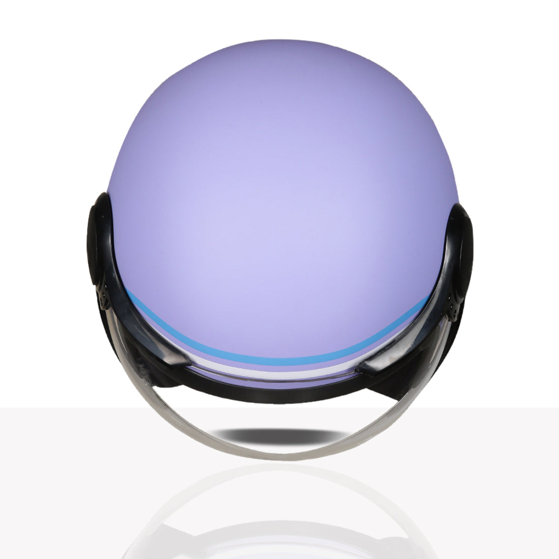 TVS MissFit Helmet for Women | Lightweight Ladies Helmet for Scooty | Stylish Girls Helmet with Extreme Comfort Fit | Women Helmet with Clear Visor | DOT & ISI Certified Helmet for Woman